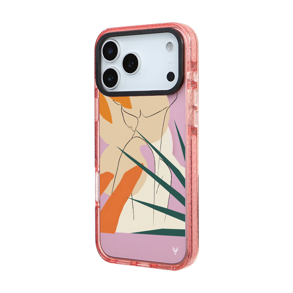 MagsafeliArtycaseSimliPembe