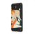 Samsung M53 Paint Silhouette Telefon Kılıfı - Renkli Silikon - Siyah