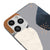 iPhone 11 Pro Max Painting Telefon Kılıfı - Renkli Silikon - Gri