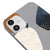 iPhone 12 Mini Painting Telefon Kılıfı - Renkli Silikon - Gri