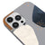 iPhone 12 Pro Painting Telefon Kılıfı - Renkli Silikon - Gri