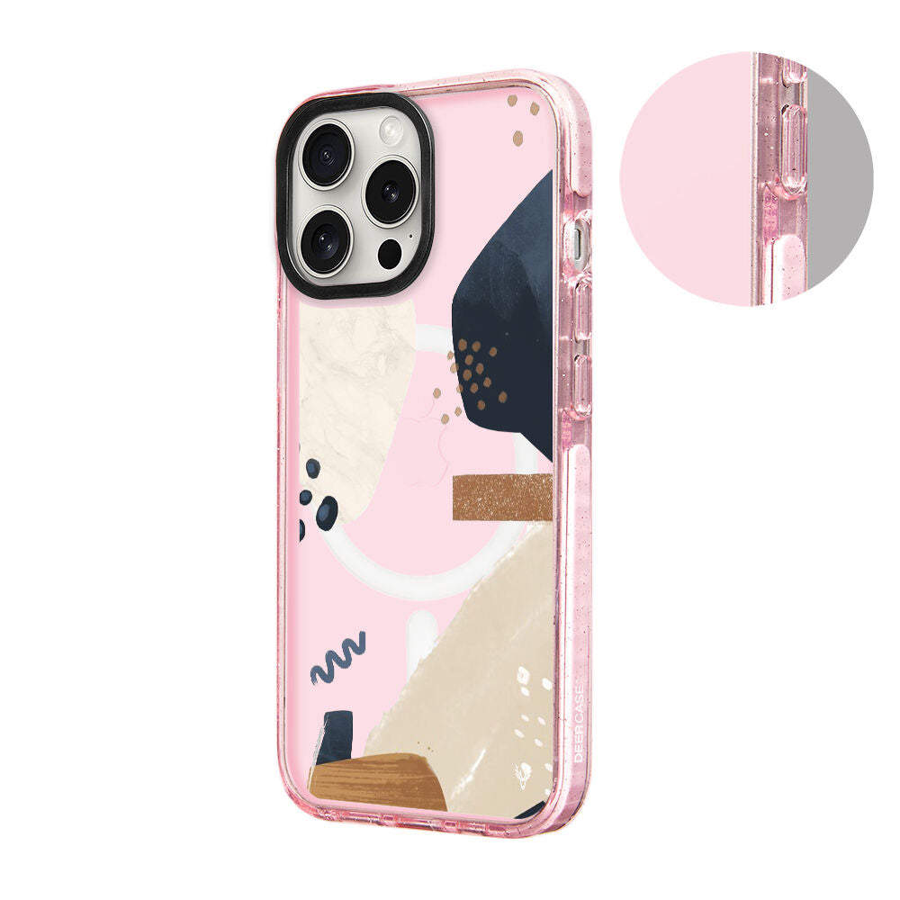 MagsafeliArtycaseSimliPembe