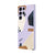 Samsung S25 Ultra Painting Telefon Kılıfı - Renkli Silikon - Lila