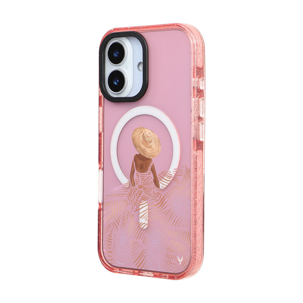 MagsafeliArtycaseSimliPembe