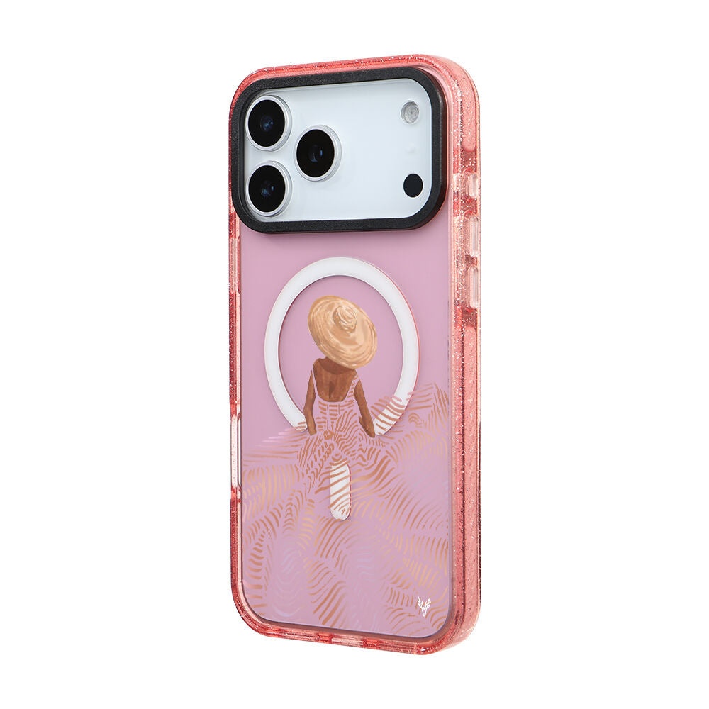 MagsafeliArtycaseSimliPembe