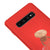 Samsung S10 Plus Woman in Dress Telefon Kılıfı - Renkli Silikon - Kırmızı