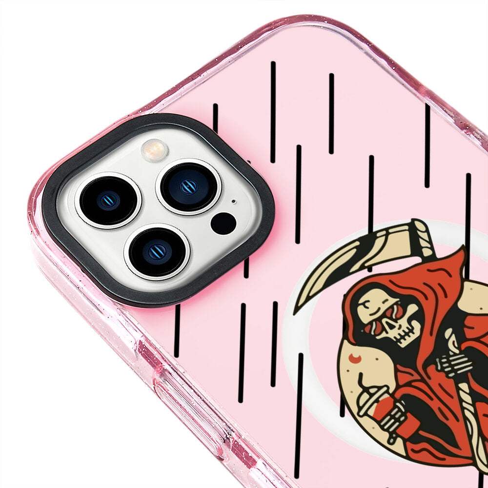 MagsafeliArtycaseSimliPembe