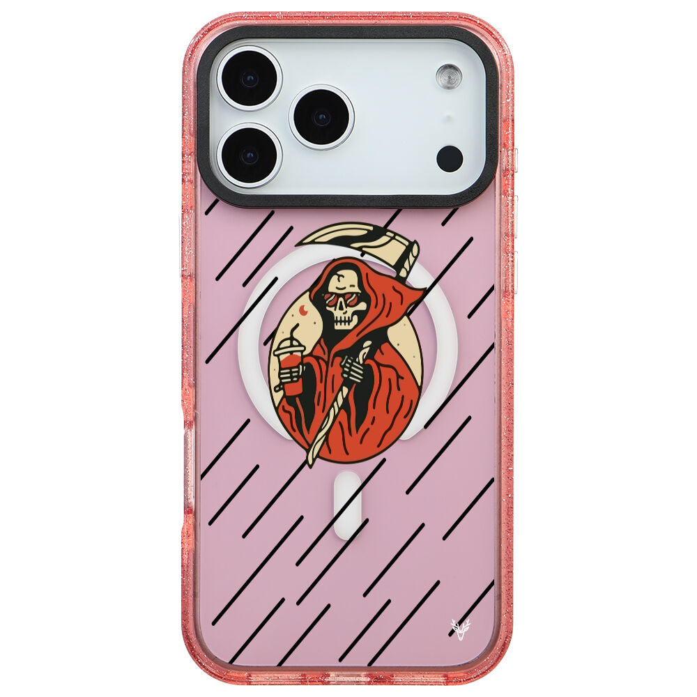 MagsafeliArtycaseSimliPembe