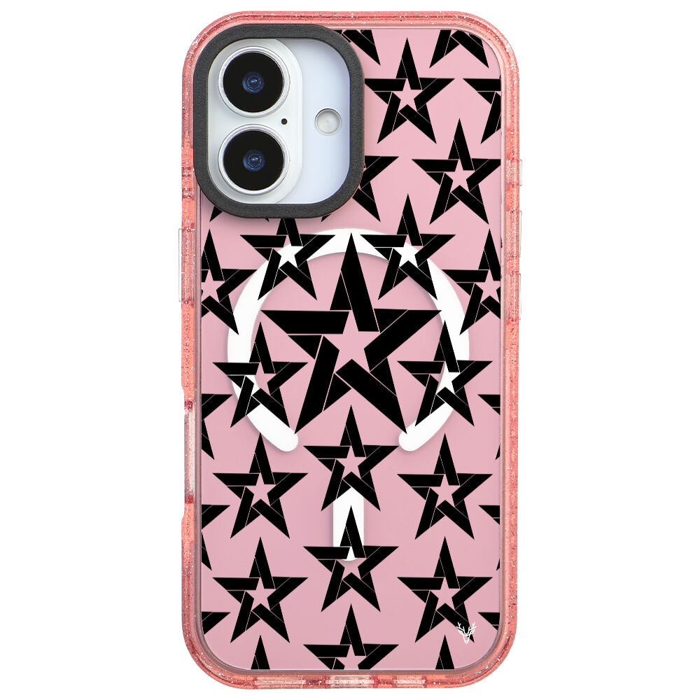 MagsafeliArtycaseSimliPembe