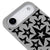 iPhone Air Stars Telefon Kılıfı - Renkli Silikon - Gri