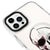 iPhone 14 Pro Max Kuru Kafa Telefon Kılıfı - Magsafeli Artycase - Beyaz