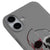 iPhone 17 Kuru Kafa Telefon Kılıfı - Renkli Silikon - Gri