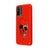 Xiaomi Redmi 9T Kuru Kafa Telefon Kılıfı - Renkli Silikon - Kırmızı