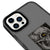 iPhone 14 Pro Skull Telefon Kılıfı - Artycase - Cool Black