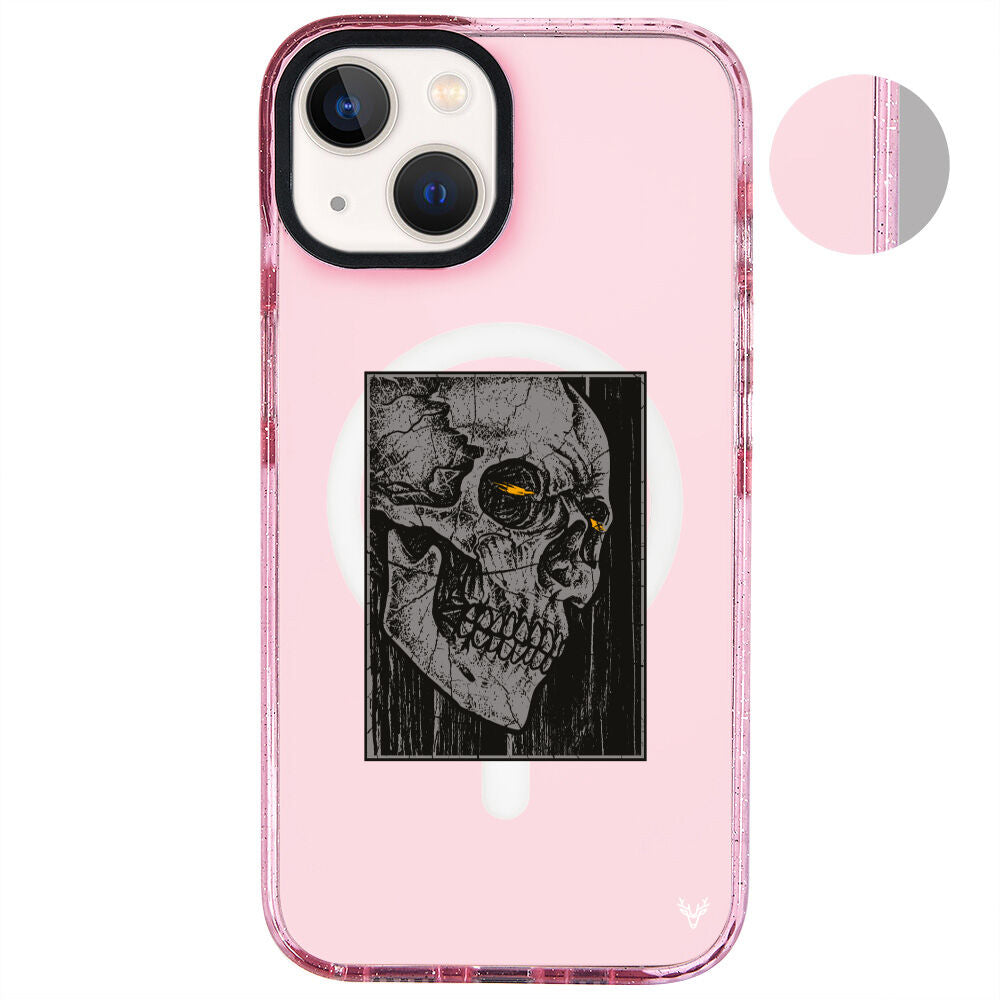 MagsafeliArtycaseSimliPembe