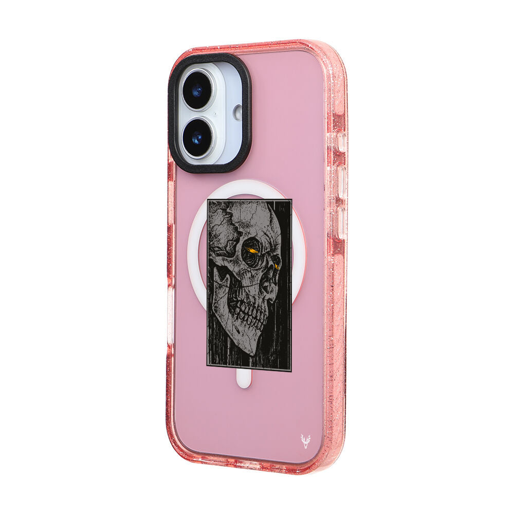 MagsafeliArtycaseSimliPembe