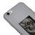 iPhone 6 Skull Telefon Kılıfı - Renkli Silikon - Gri