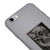 iPhone 6 Plus Skull Telefon Kılıfı - Renkli Silikon - Gri