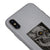 iPhone X Skull Telefon Kılıfı - Renkli Silikon - Gri
