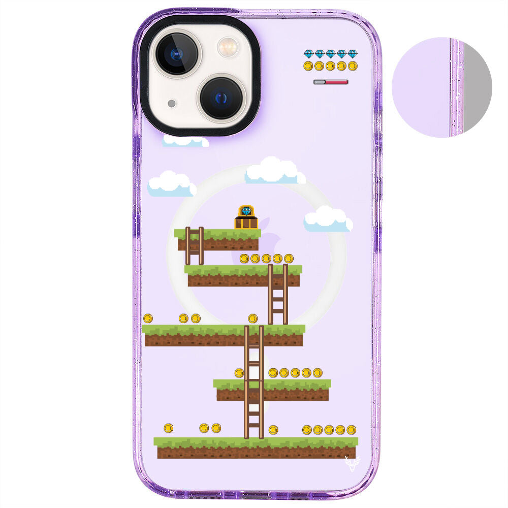 MagsafeliArtycaseSimliMor