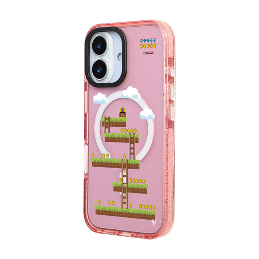 MagsafeliArtycaseSimliPembe