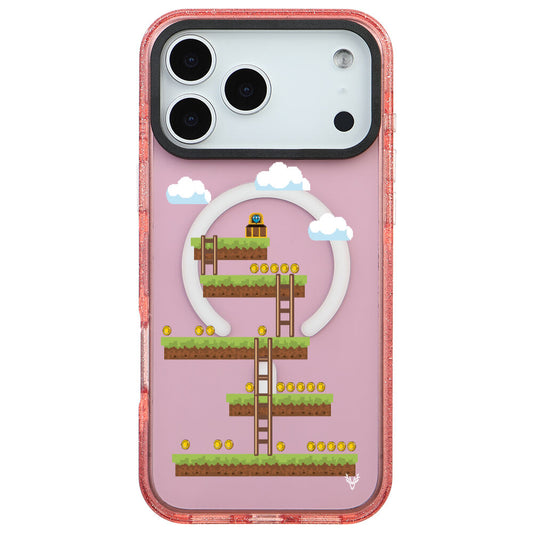 MagsafeliArtycaseSimliPembe