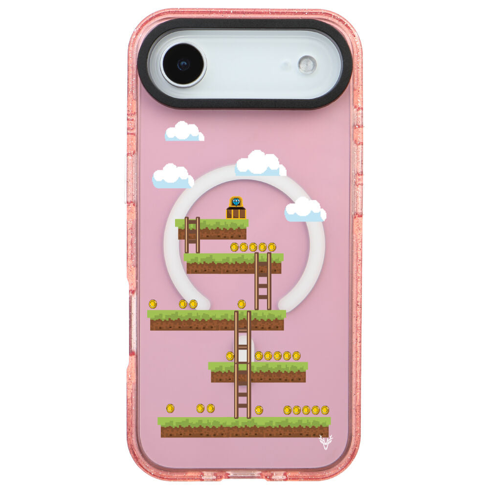 MagsafeliArtycaseSimliPembe
