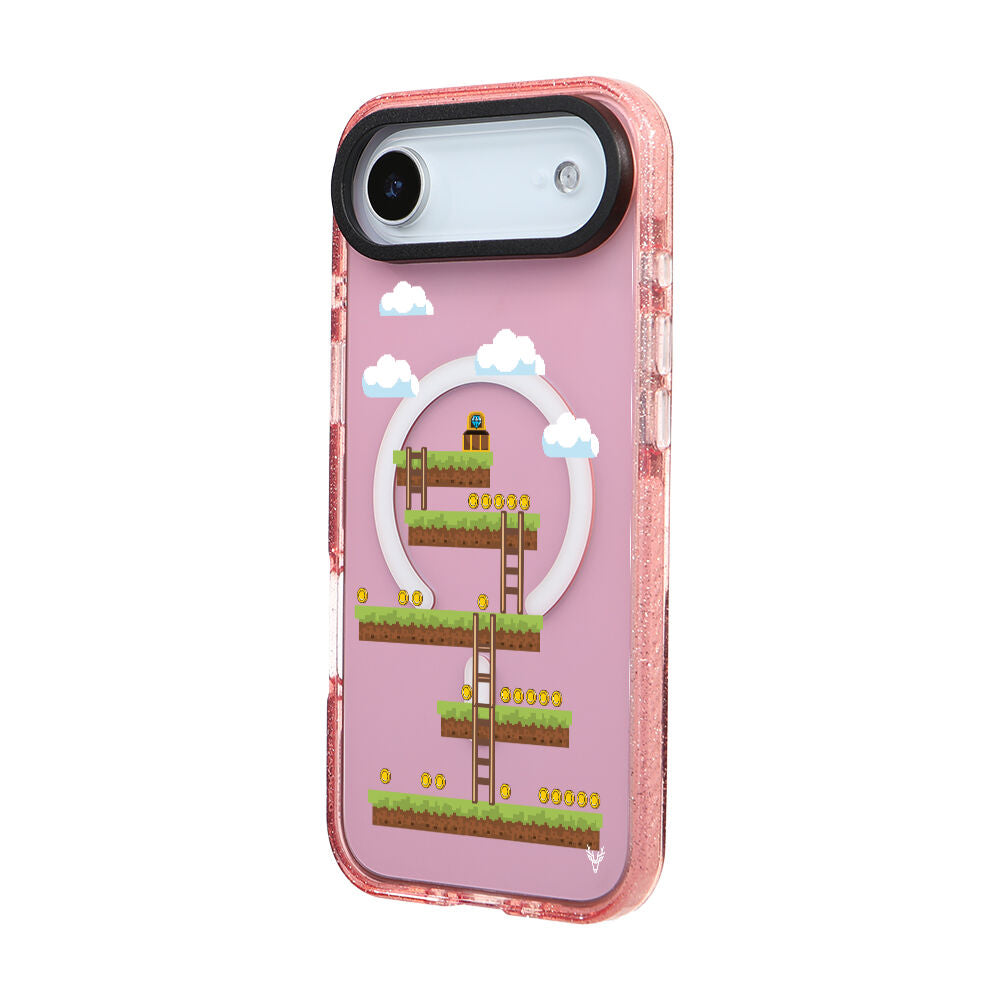 MagsafeliArtycaseSimliPembe