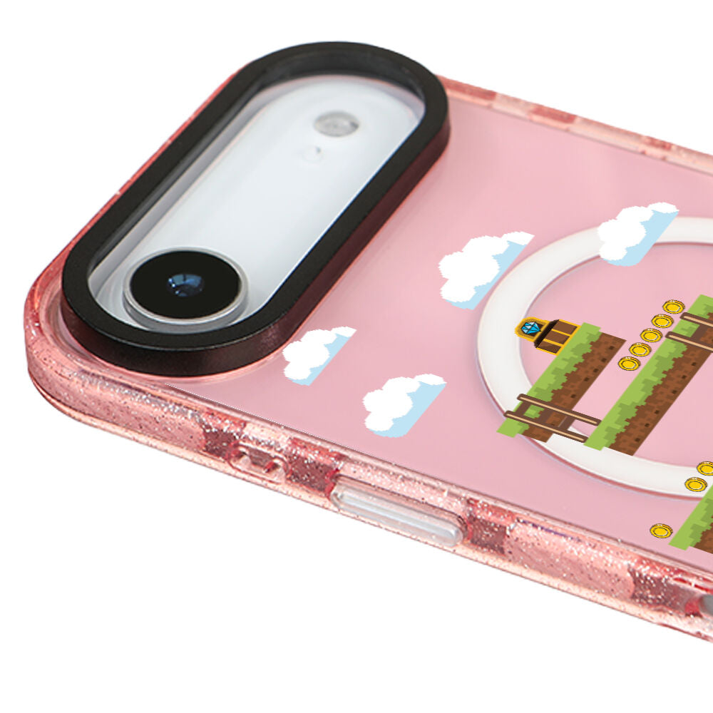 MagsafeliArtycaseSimliPembe