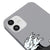 iPhone 12 Wave Telefon Kılıfı - Renkli Silikon - Gri