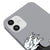 iPhone 12 Mini Wave Telefon Kılıfı - Renkli Silikon - Gri