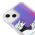 iPhone 13 Mini Wave Telefon Kılıfı - Neon - Violet