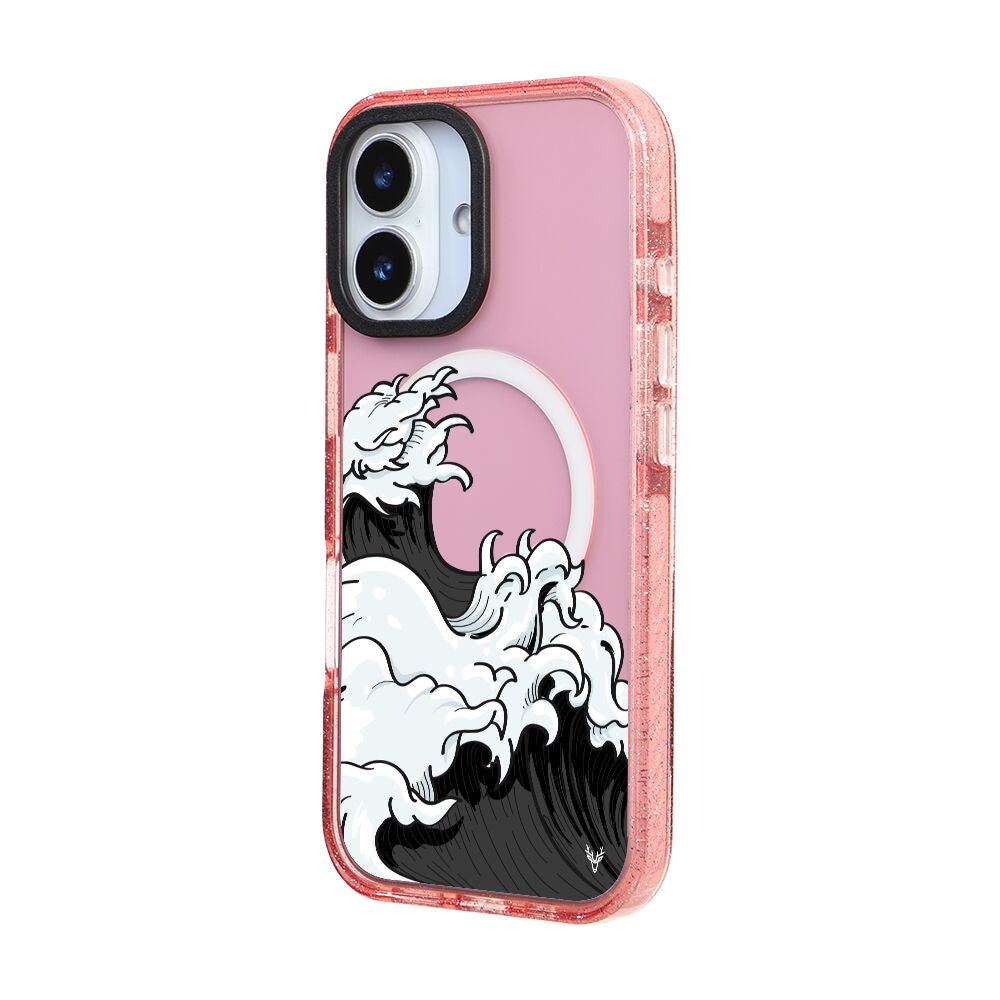 MagsafeliArtycaseSimliPembe