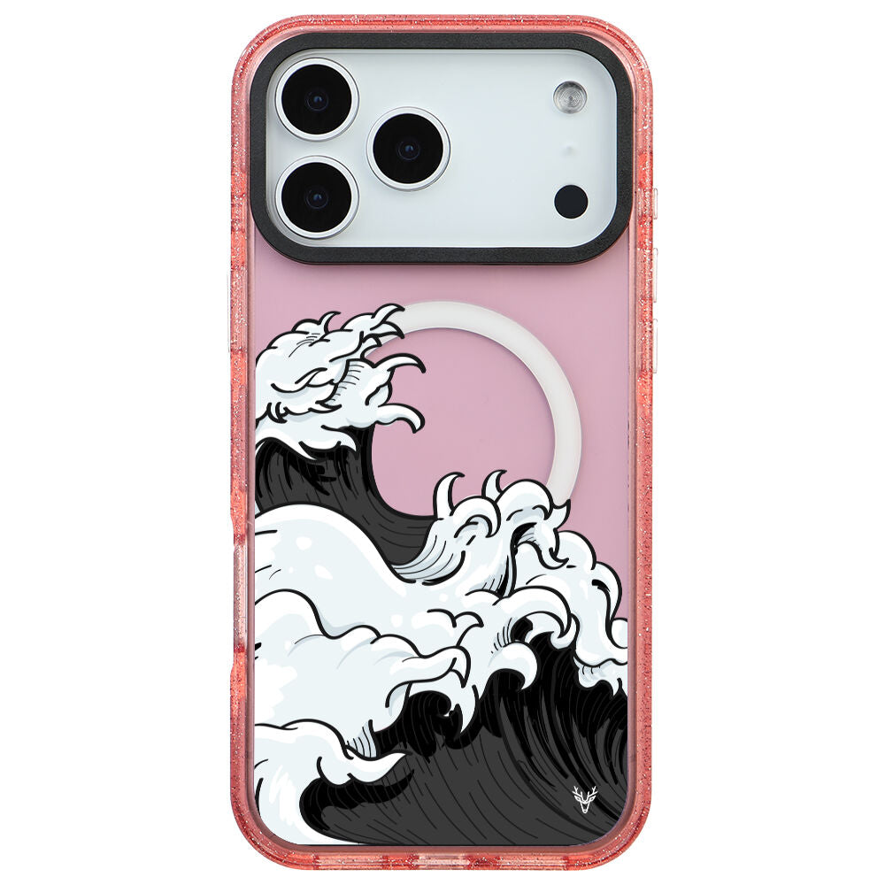 MagsafeliArtycaseSimliPembe