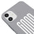 iPhone 11 Good Bad Telefon Kılıfı - Renkli Silikon - Gri