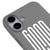 iPhone 17 Good Bad Telefon Kılıfı - Renkli Silikon - Gri