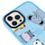 iPhone 13 Pro Cute Animals Telefon Kılıfı - Artycase - Azure
