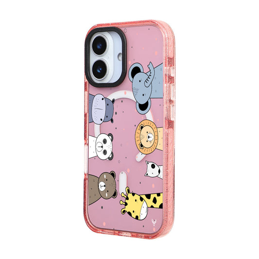 MagsafeliArtycaseSimliPembe