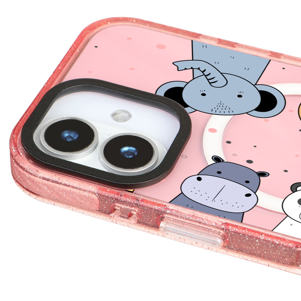MagsafeliArtycaseSimliPembe