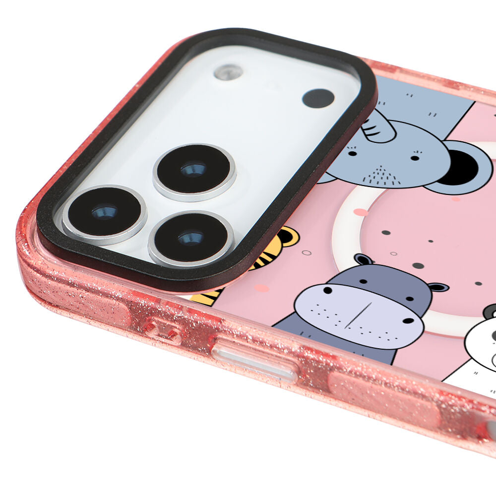 MagsafeliArtycaseSimliPembe