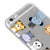 iPhone 6 Cute Animals Telefon Kılıfı - Şeffaf - Saydam