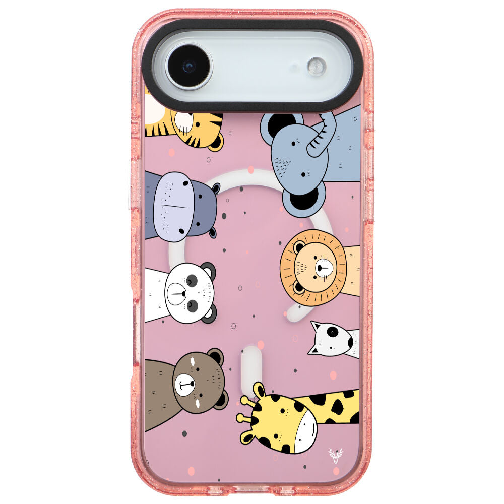MagsafeliArtycaseSimliPembe