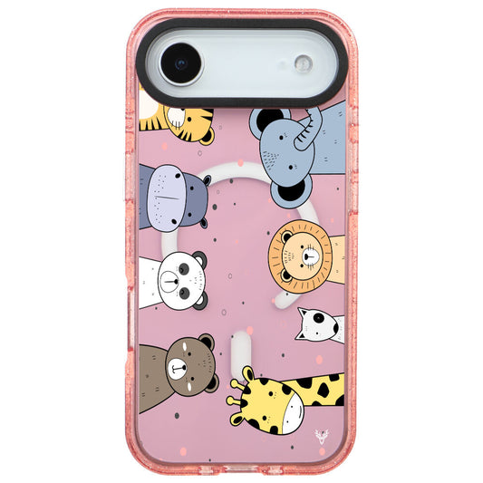 MagsafeliArtycaseSimliPembe