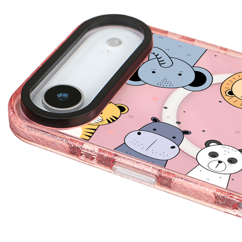 MagsafeliArtycaseSimliPembe