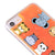 iPhone SE 2020 Cute Animals Telefon Kılıfı - Neon - Turuncu
