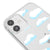 iPhone 12 Cute Clouds Telefon Kılıfı - Şeffaf - Saydam