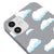 iPhone 12 Mini Cute Clouds Telefon Kılıfı - Renkli Silikon - Gri