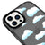 iPhone 14 Pro Max Cute Clouds Telefon Kılıfı - Artycase - Cool Black