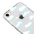 iPhone 8 Cute Clouds Telefon Kılıfı - Şeffaf - Saydam