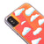 iPhone XS Cute Clouds Telefon Kılıfı - Neon - Turuncu